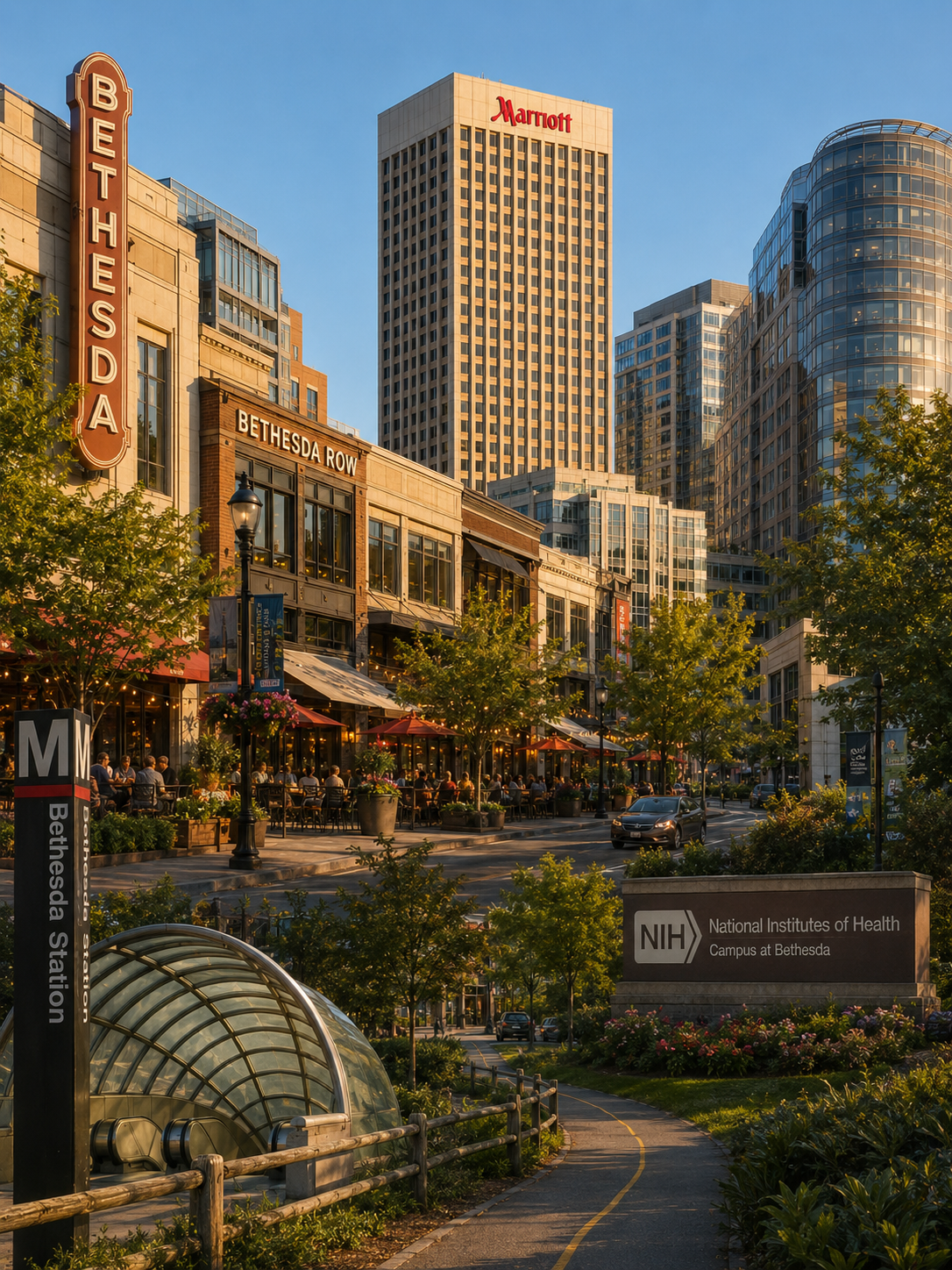 Luxury homes in Bethesda representing private listing opportunities