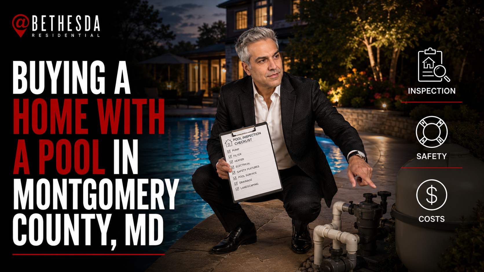 Buying a Home With a Pool in Montgomery County, MD